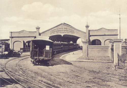 Estacin del Parque del Ferrocarril del Oeste.