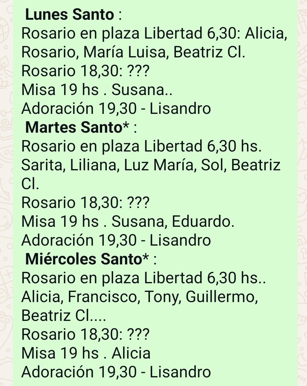 Exportar con referencia temporal